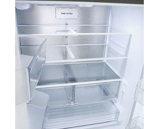 LG 36-Inch, 25.1 Cu. Ft. Counter-Depth Max® French 3-Door Refrigerator With Ice Maker - LF25BZH42S