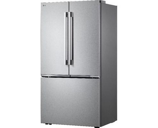 LG 36-Inch, 25.1 Cu. Ft. Counter-Depth Max® French 3-Door Refrigerator With Ice Maker - LF25BZH42S