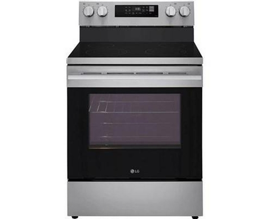LG 30-Inch Freestanding Electric Range With Wi-Fi - LREN6321VE