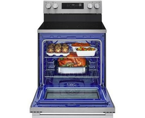 LG 30-Inch Freestanding Electric Range With Wi-Fi - LREN6321VE