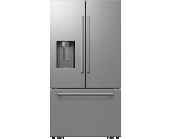 Samsung French 3-Door Refrigerator With Water And Ice Dispensing System - RF70H30HERAA