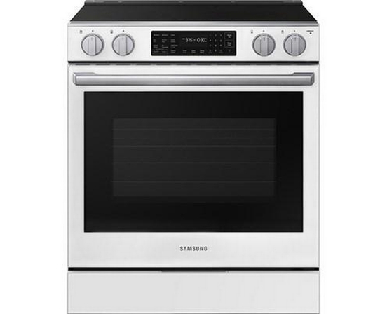 Samsung 30-Inch Slide-In Electric Range With Wi-Fi - NSE80H63SWAC