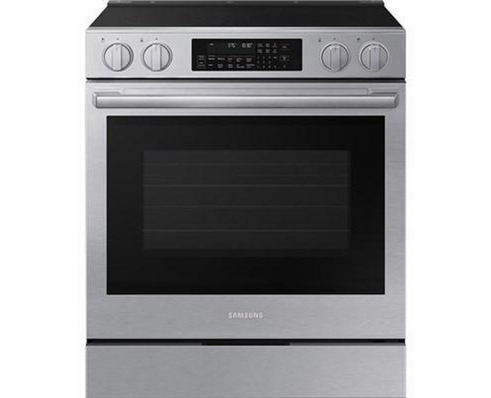 Samsung 30-Inch Slide-In Electric Range With Wi-Fi - NSE90H63SRAC
