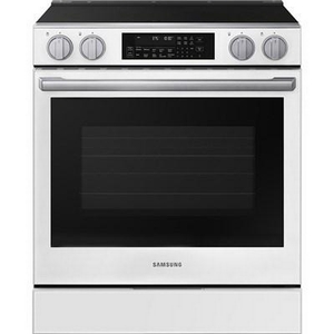 Samsung 30-Inch Slide-In Electric Range With Wi-Fi - NSE90H63SWAC