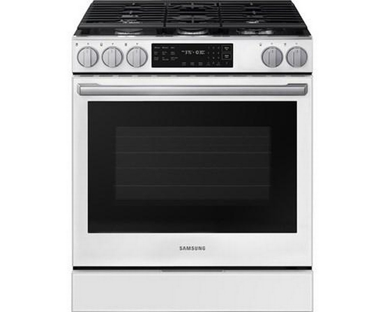 Samsung 30-Inch Slide-In Gas Range With Wi-Fi - NSG80H60SWAA