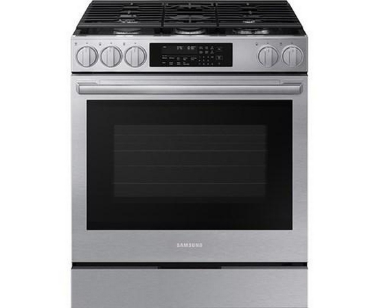 Samsung 30-Inch Slide-In Gas Range With Wi-Fi - NSG90H60SRAA