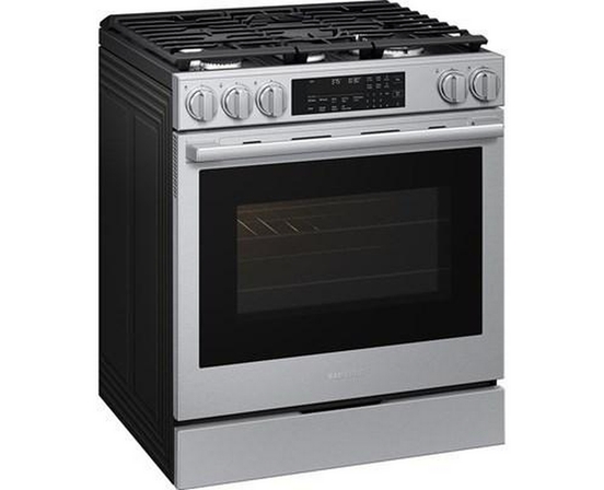 Samsung 30-Inch Slide-In Gas Range With Wi-Fi - NSG90H60SRAA
