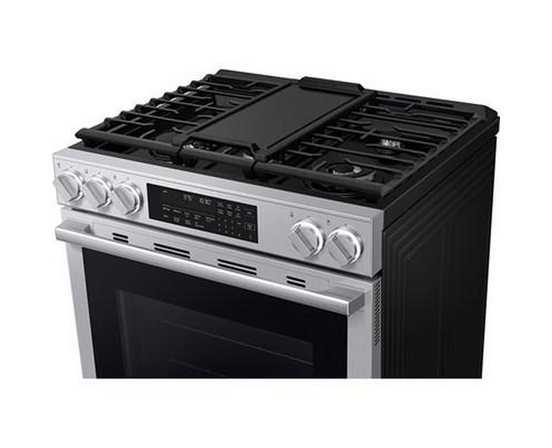 Samsung 30-Inch Slide-In Gas Range With Wi-Fi - NSG90H60SRAA