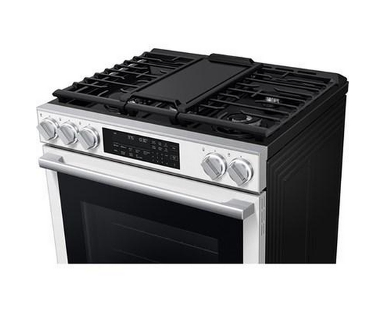 Samsung 30-Inch Slide-In Gas Range With Wi-Fi - NSG90H60SWAA