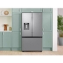 Samsung 26 Cu. Ft. Bespoke Ai 3-Door French Door Refrigerator With Water & Ice - RF27CG5B30SRAA