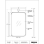 Coburg Wall Mirror by Renwil