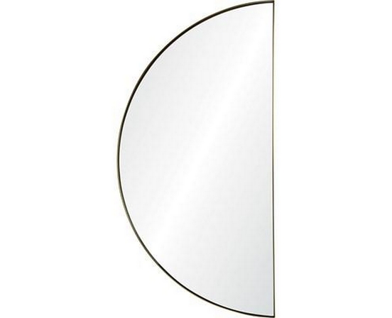 Halfmoon Wall Mirror by Renwil