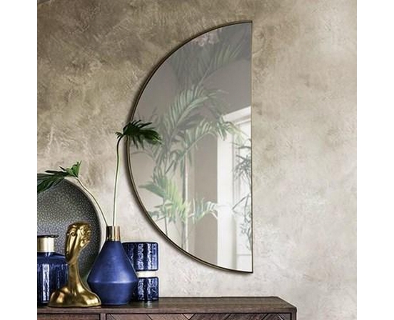 Halfmoon Wall Mirror by Renwil