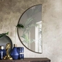 Halfmoon Wall Mirror by Renwil