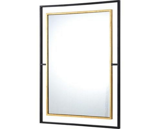 Gray Wall Mirror by Renwil