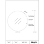 Claribel Wall Mirror by Renwil