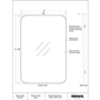 Edwin Wall Mirror by Renwil