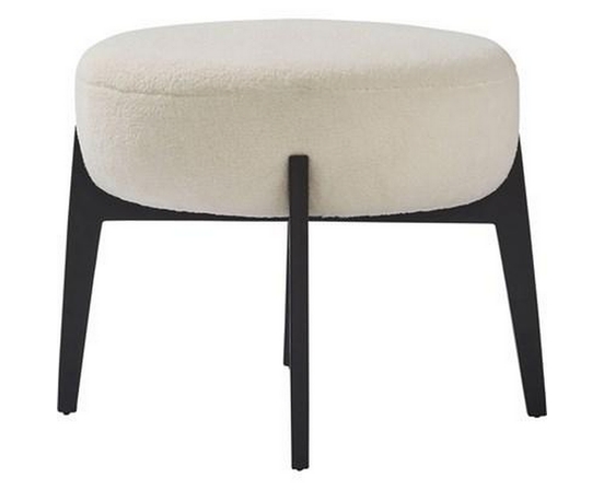 Micha Fabric Ottoman by Renwil