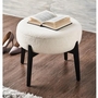 Micha Fabric Ottoman by Renwil
