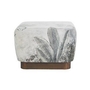 Tangle Fabric Ottoman by Renwil