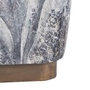 Tangle Fabric Ottoman by Renwil