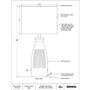 Nado Table Lamp by Renwil