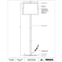 Radison Floorstanding Lamp by Renwil