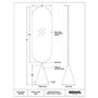 Vawn Floorstanding Mirror by Renwil