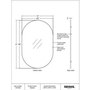 Webster Wall Mirror by Renwil