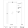 Crosland Wall Mirror by Renwil