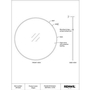 Alegre Wall Mirror by Renwil