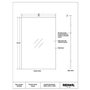Amara Wall Mirror by Renwil