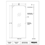 Meryem Wall Mirror by Renwil