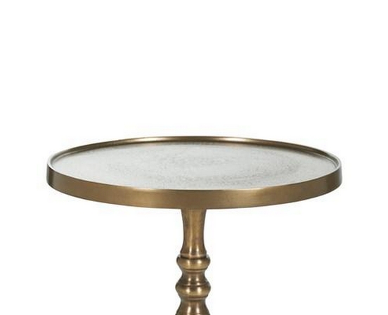 Romina Brass Accent Table by Renwil