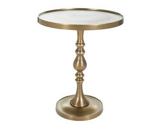 Romina Brass Accent Table by Renwil