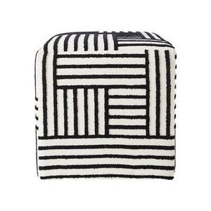 Monti Fabric Ottoman by Renwil