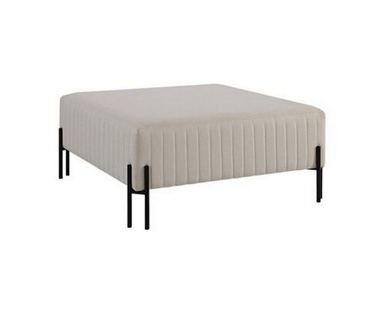 Fitzroy Fabric Ottoman by Renwil