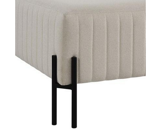Fitzroy Fabric Ottoman by Renwil