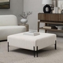 Fitzroy Fabric Ottoman by Renwil