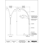 Folia Floorstanding Lamp by Renwil