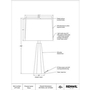 Rima Table Lamp by Renwil