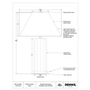 Veda Table Lamp by Renwil