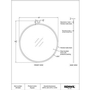 Rayden Wall Mirror by Renwil