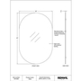 Salta Wall Mirror by Renwil