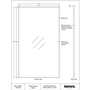 Keene Wall Mirror by Renwil
