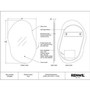 Forli Wall Mirror by Renwil