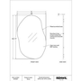 Noria Wall Mirror by Renwil