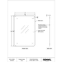 Aine Wall Mirror by Renwil