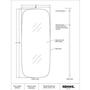 Almandine Wall Mirror by Renwil