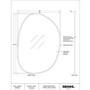 Camona Wall Mirror by Renwil
